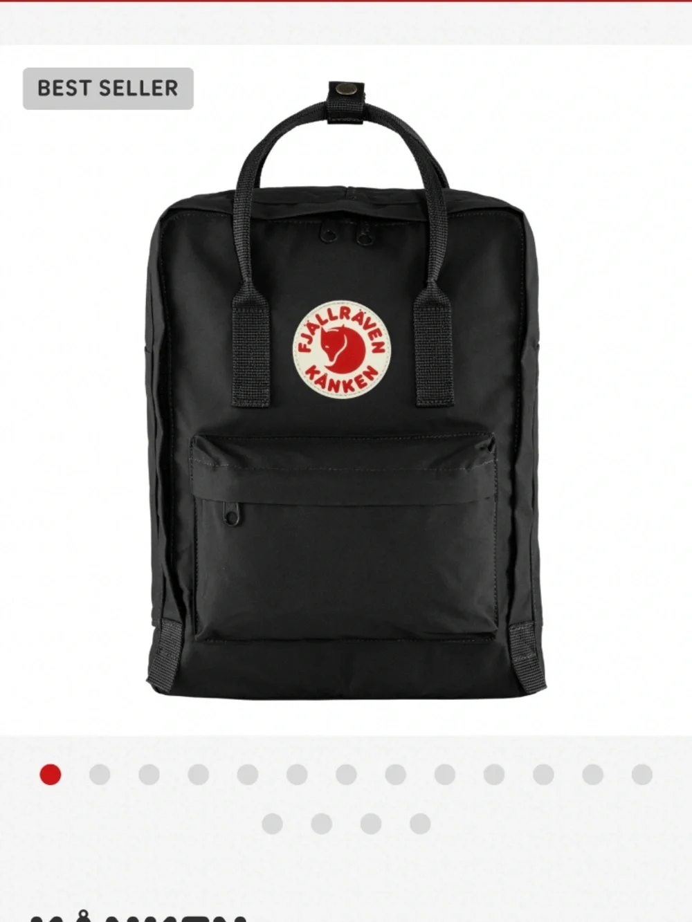 Fjalraven Kanken backpack like new